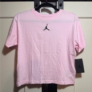 NWT Jordan Kids Light Pink Tee